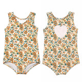 Sweetheart 1 Piece Swimsuit | UPF + Recycled - In Bloom