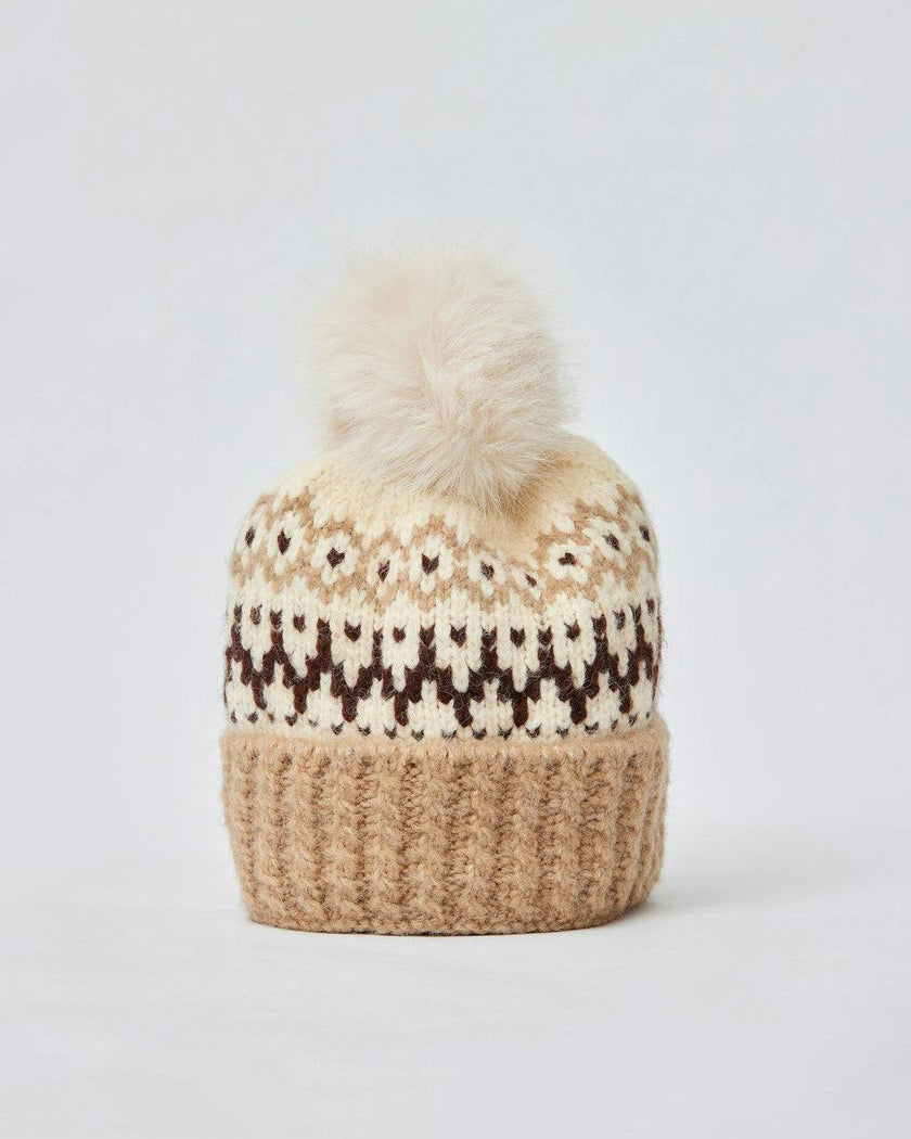 Fair Isle Knit Beanie