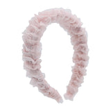 Multicolored Tulle Ruffle Headband