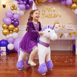 Model U® Unicorn Ride-On Toy Age 4–7 – Purple