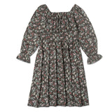 Organic Long Sleeve Ruffle Dress