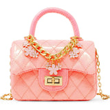Classic Sparkle Top Handle Handbag