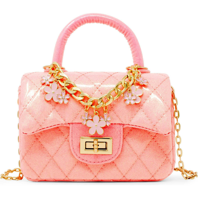 Classic Sparkle Top Handle Handbag