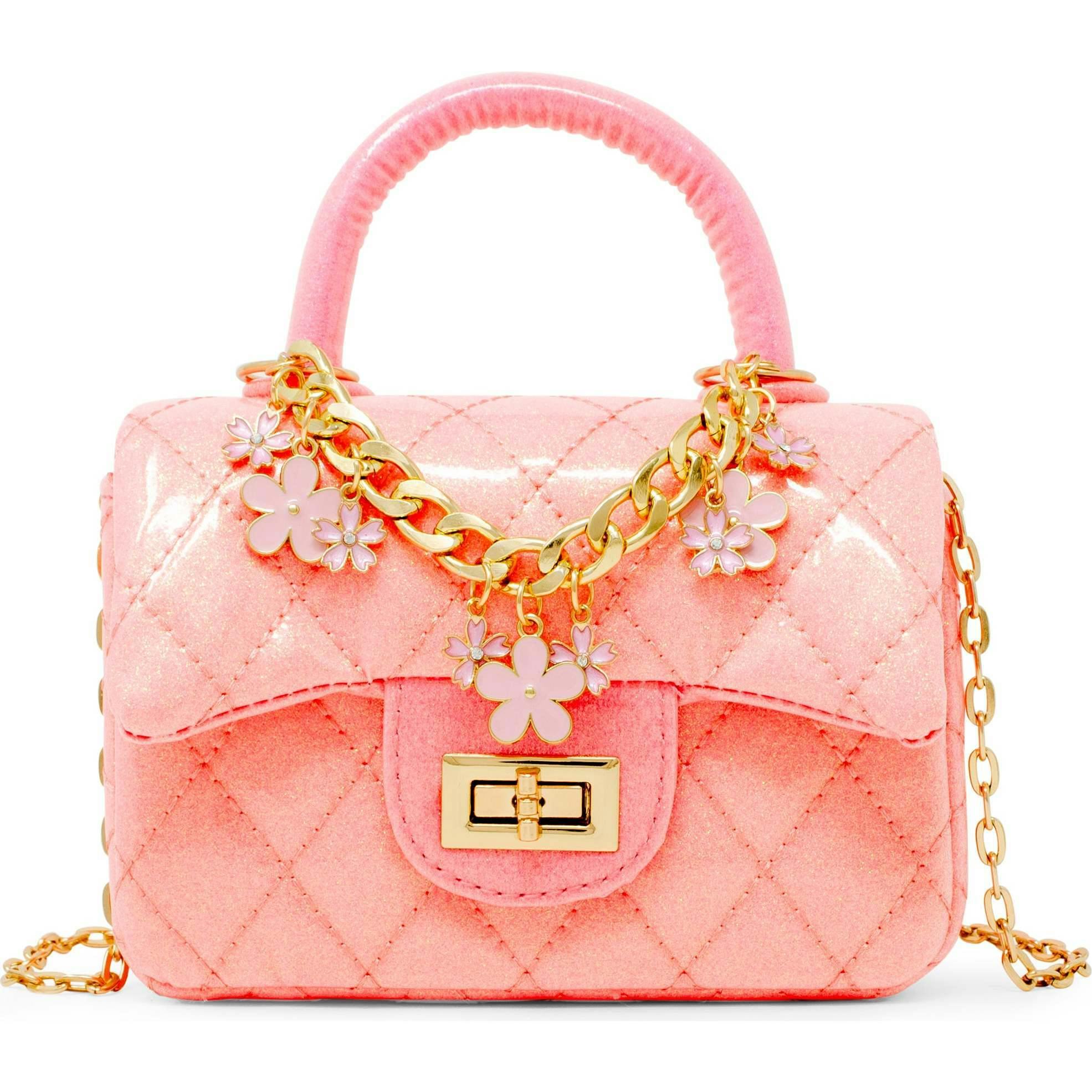 Classic Sparkle Top Handle Handbag