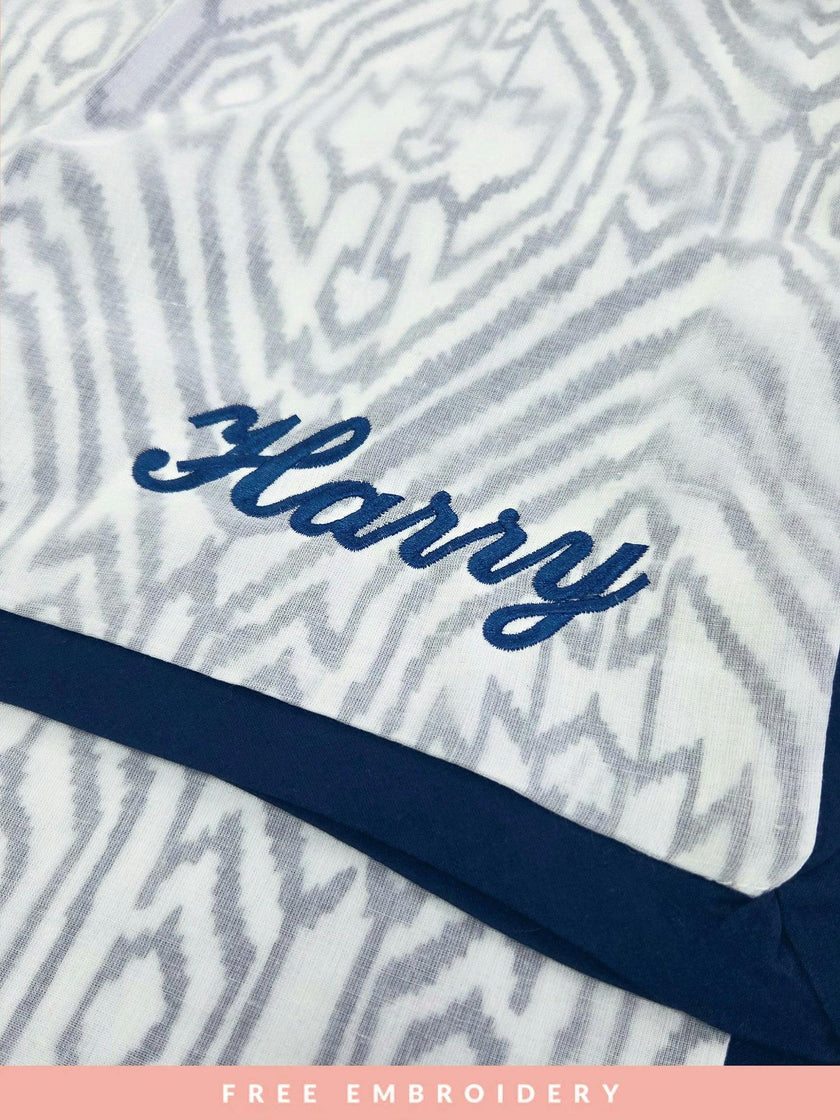Luxe Natural Cotton Receiving Blanket