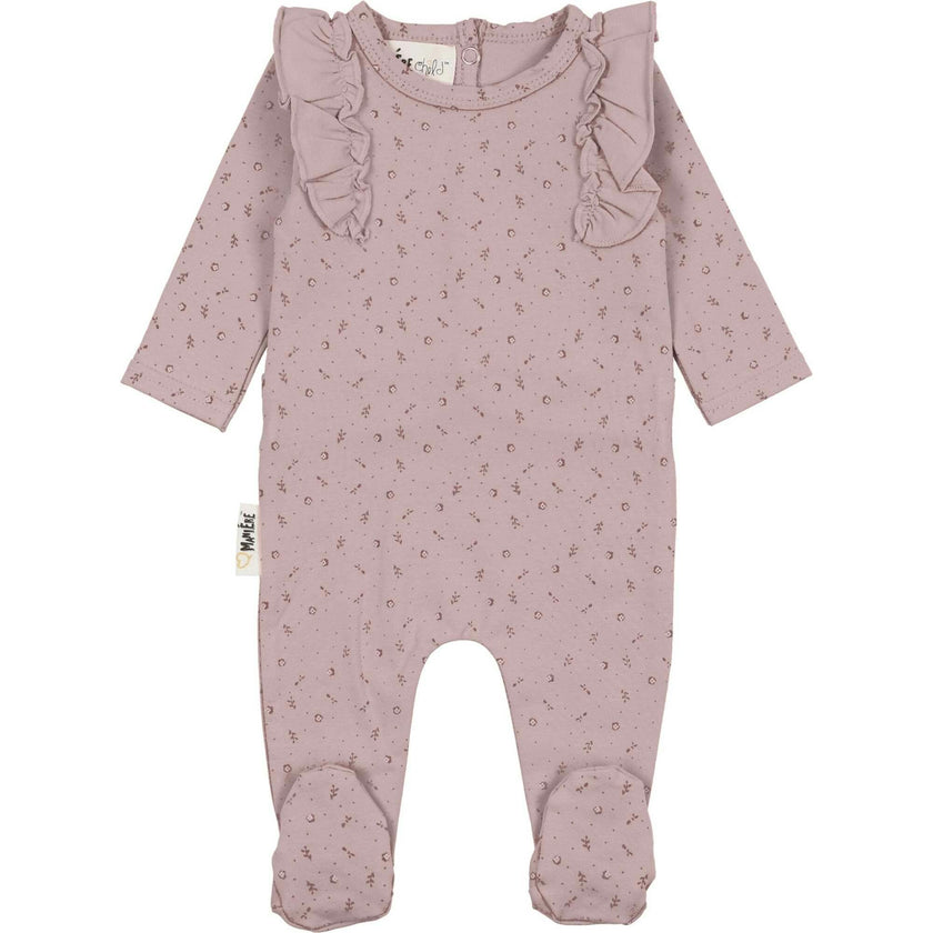 Petals & Polka Dots Footie