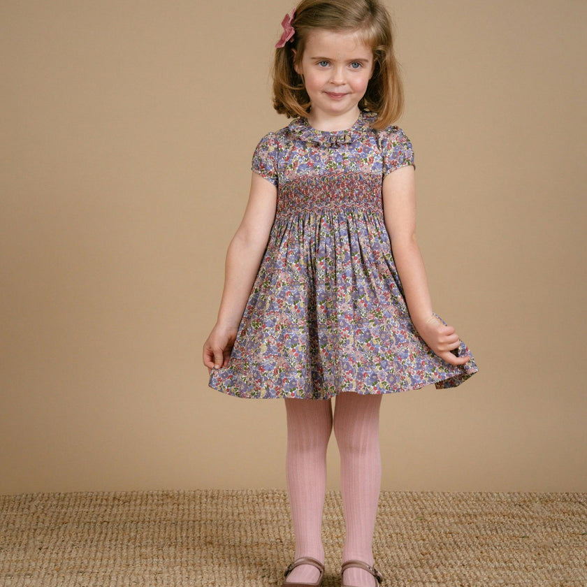Moohren Dress Green/Pink Liberty