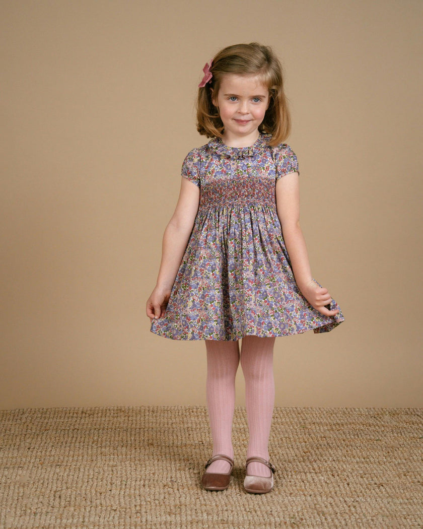 Moohren Dress Green/Pink Liberty