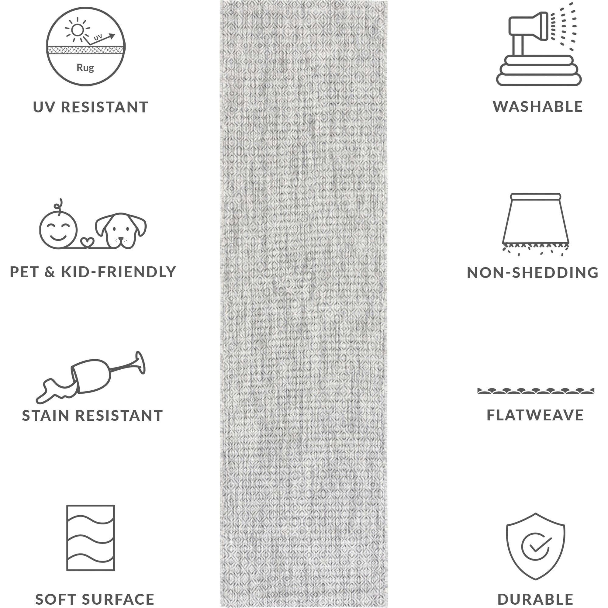 Courtyard Orion Indoor/Outdoor Rug, Grey