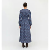 The Rosely Dress - Navy Cala Paisley