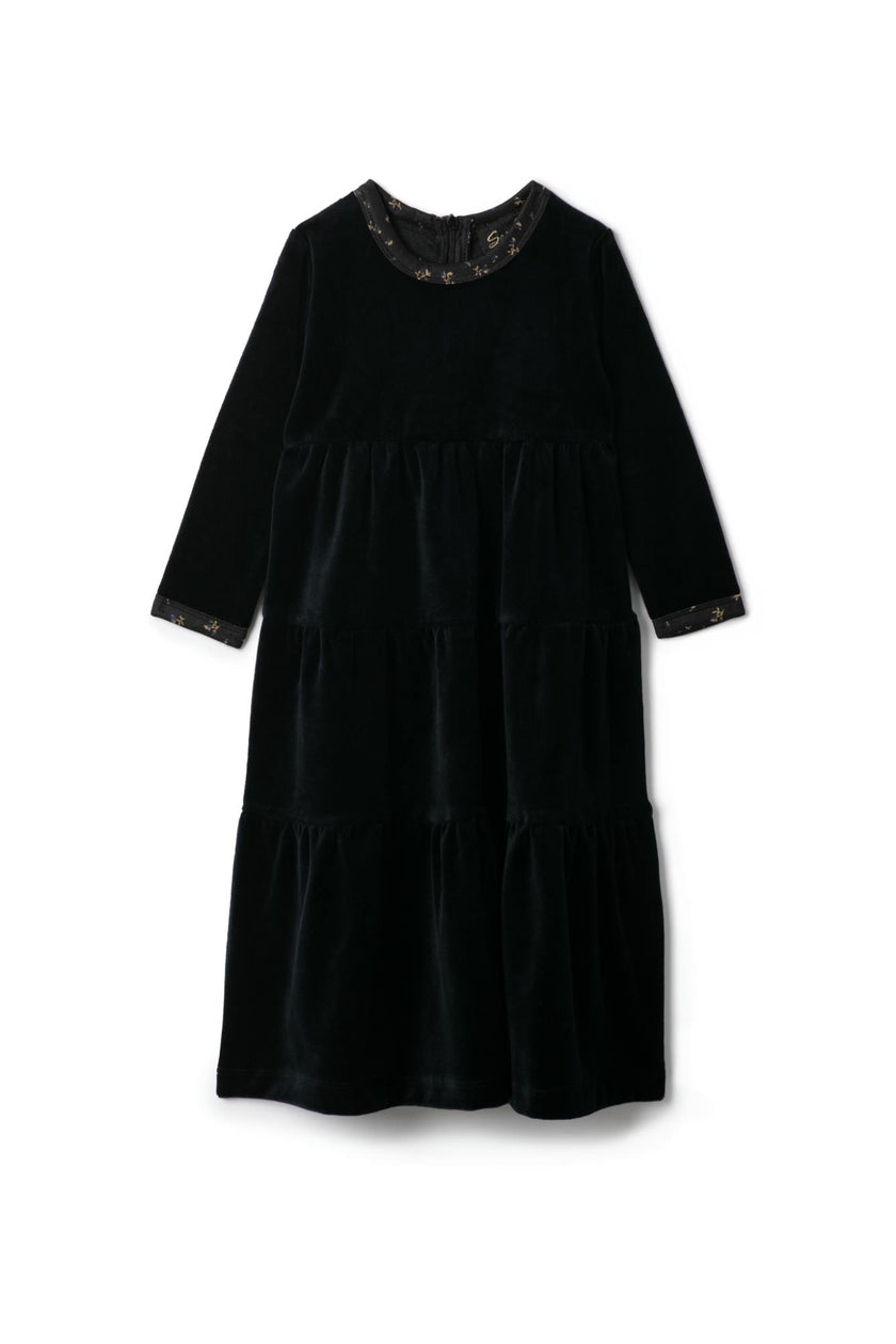 Printed Velour Robe