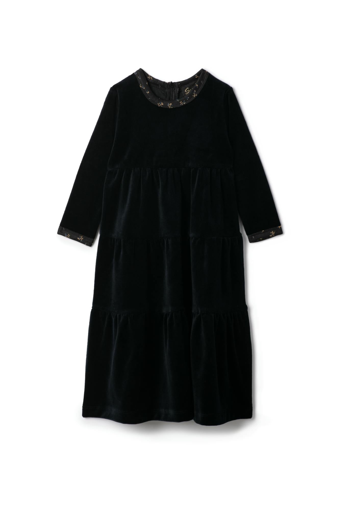 Printed Velour Robe