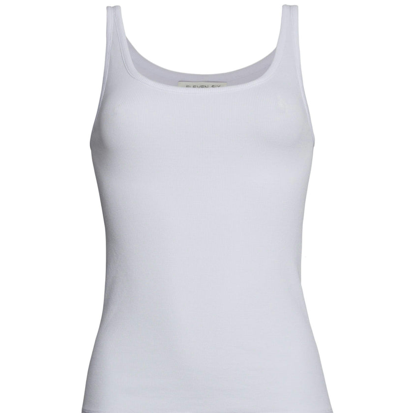 MIA RIB TANK | WHITE