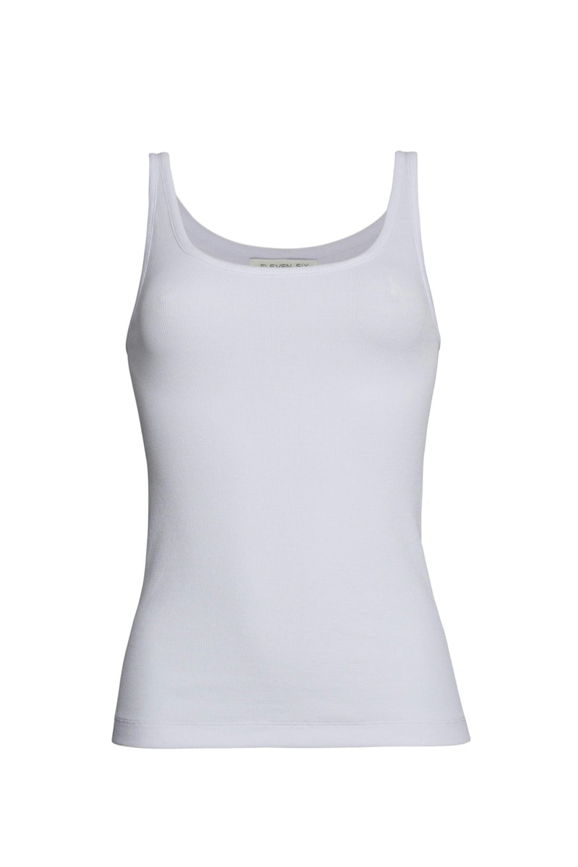 MIA RIB TANK | WHITE