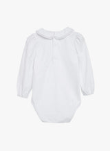 Baby Evelyn Lace Trim Bodysuit