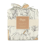 Ezra Woodland Fox Cotton Quilted Change Pad Cover