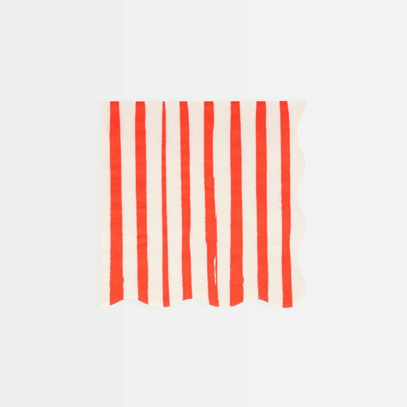 Mixed Stripe Small Napkins