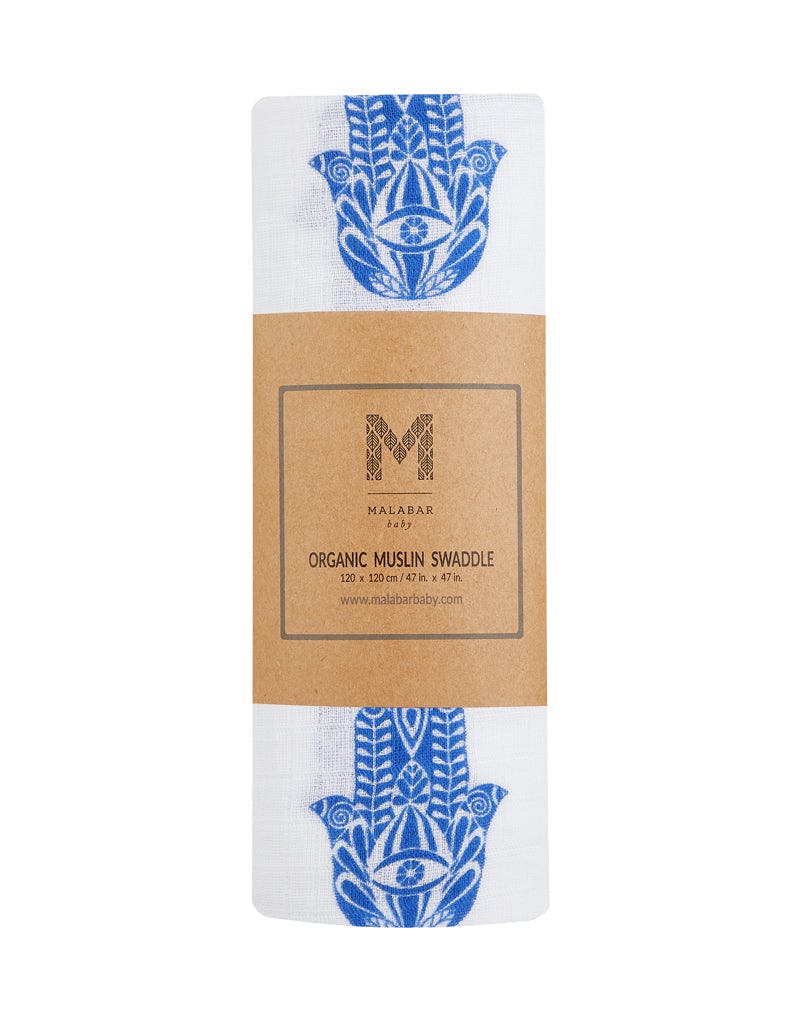 Organic Cotton Muslin Swaddle