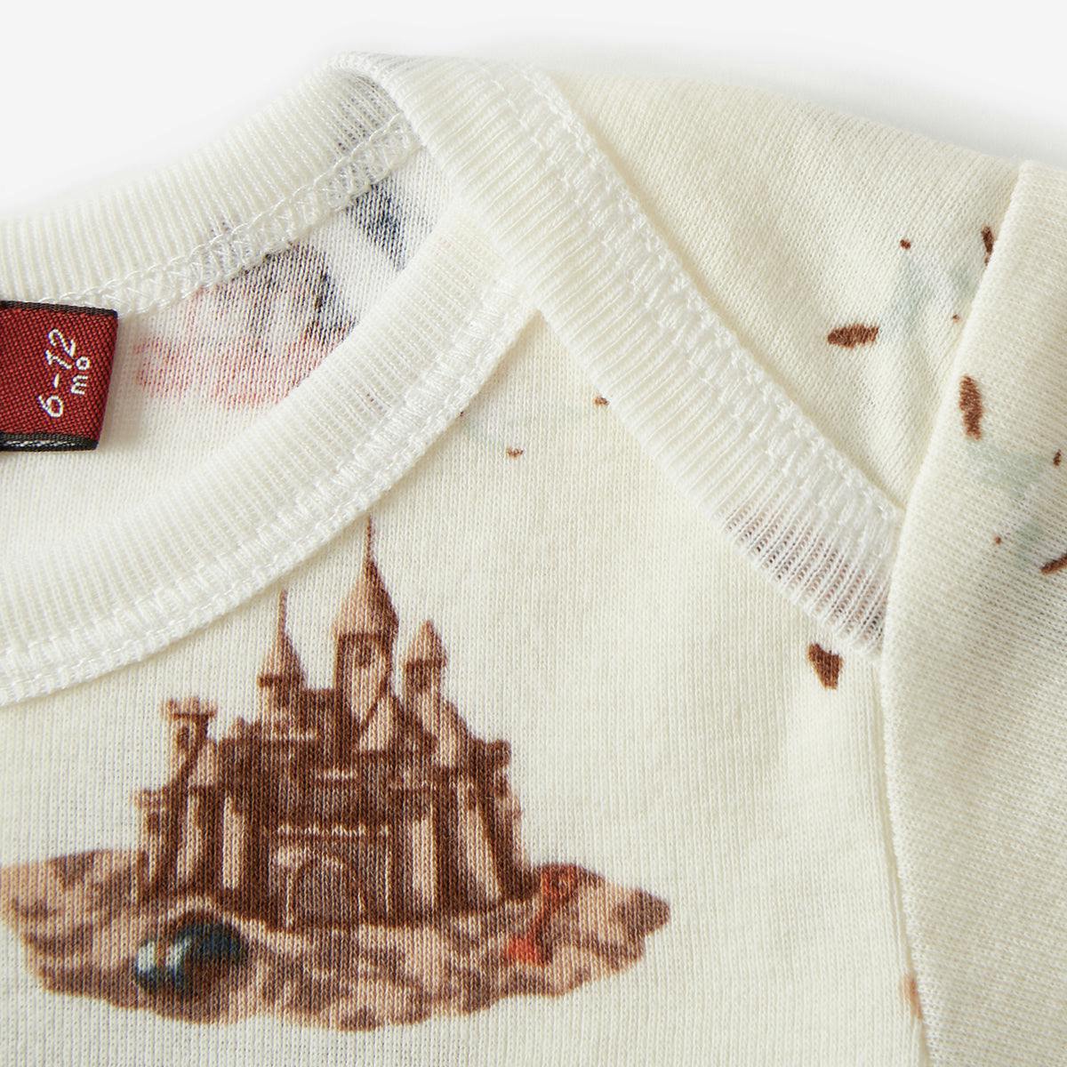 Sandcastle Organic Cotton Short Sleeve One Piece