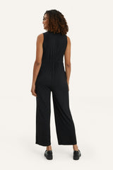 Women's Maternity Francesca Sleeveless Wrap-Tie Jumpsuit