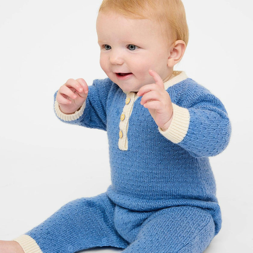 Archie Jumpsuit, Blue