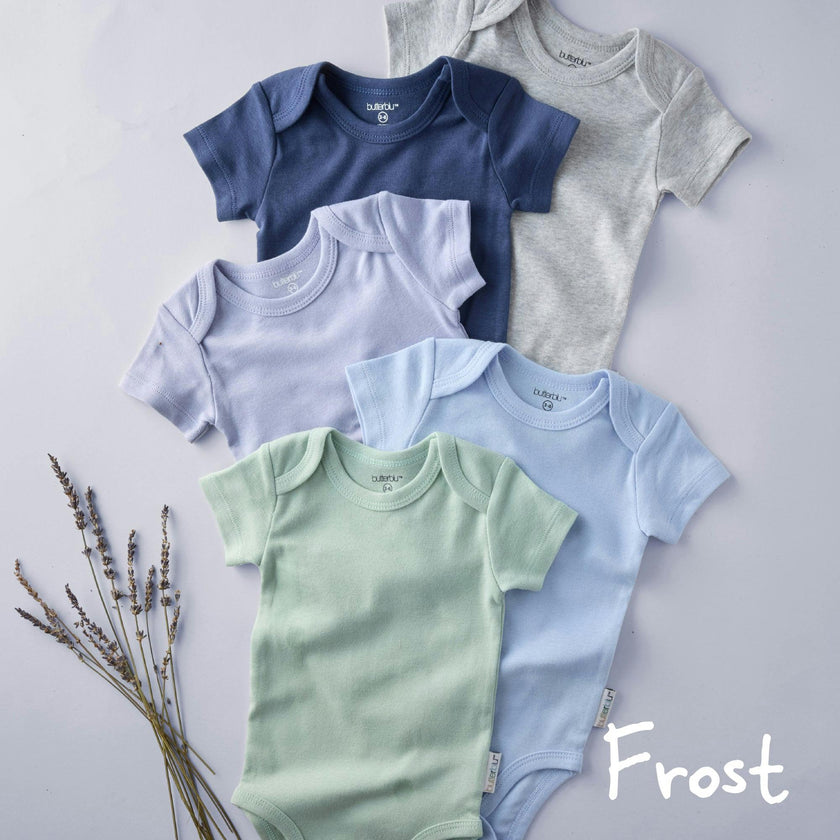 AVERY 5-Pack Short Sleeve Bodysuits