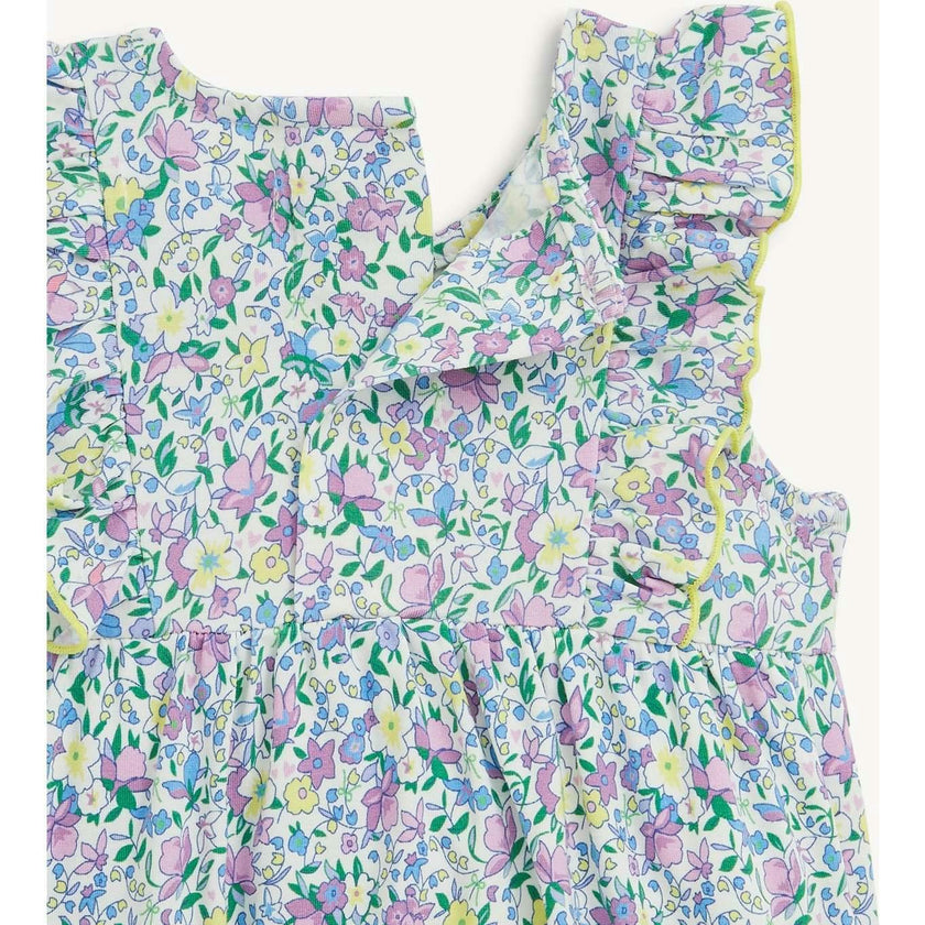 Magnetic Ruffle Bubble Romper