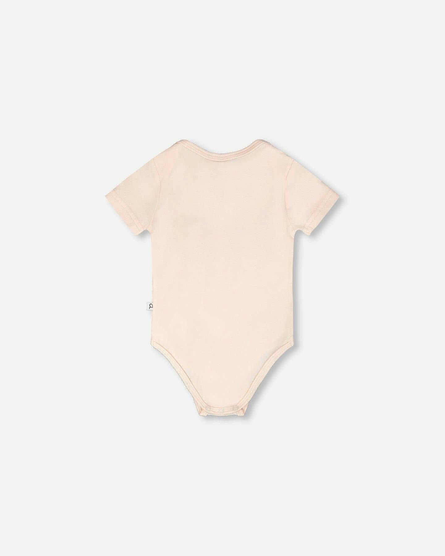 Evolutive Organic Cotton Jersey Onesie