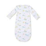Frog and Duck Pond - Bundle Gown & Knotted Hat