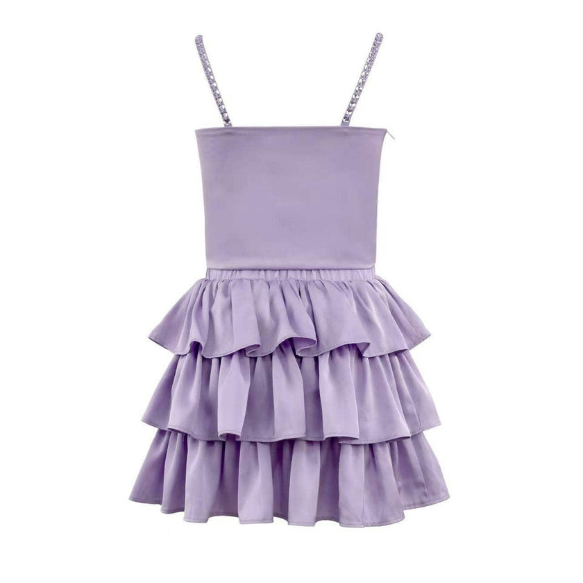 Haze Crystal Big Bow Set