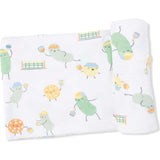 Pickles Playing Pickleball - Swaddle Blanket