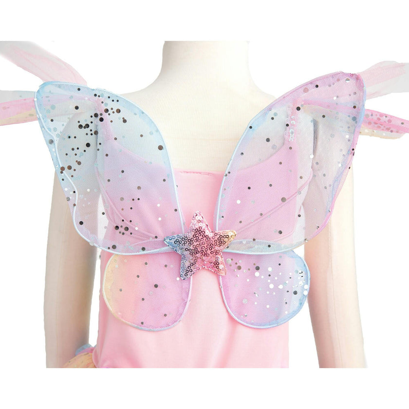 Rainbow Fairy Dress & Wings
