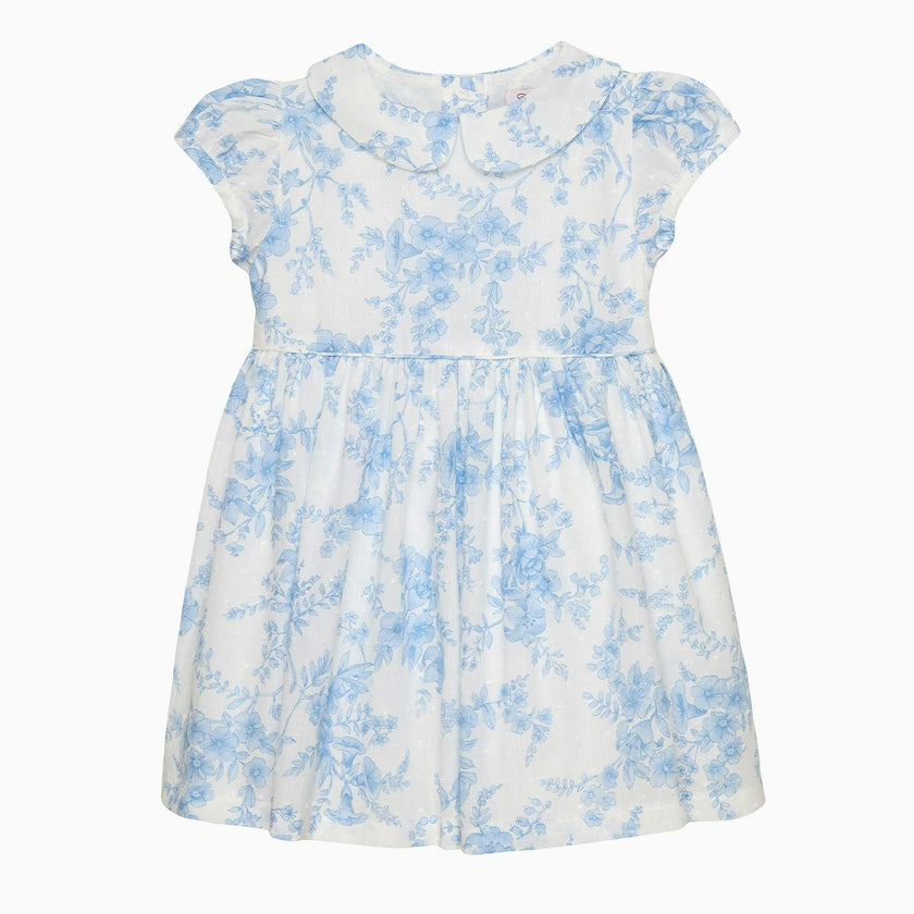 Baby Kate Floral Plumeti Dress
