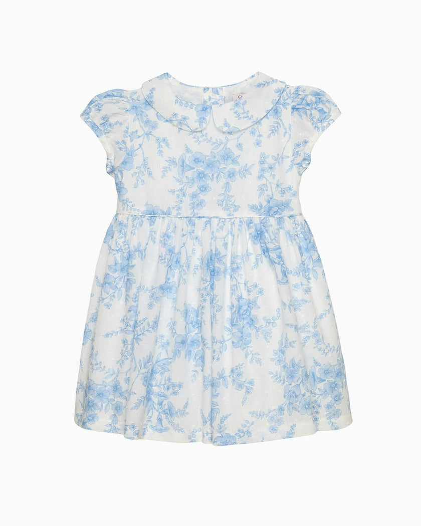 Baby Kate Floral Plumeti Dress