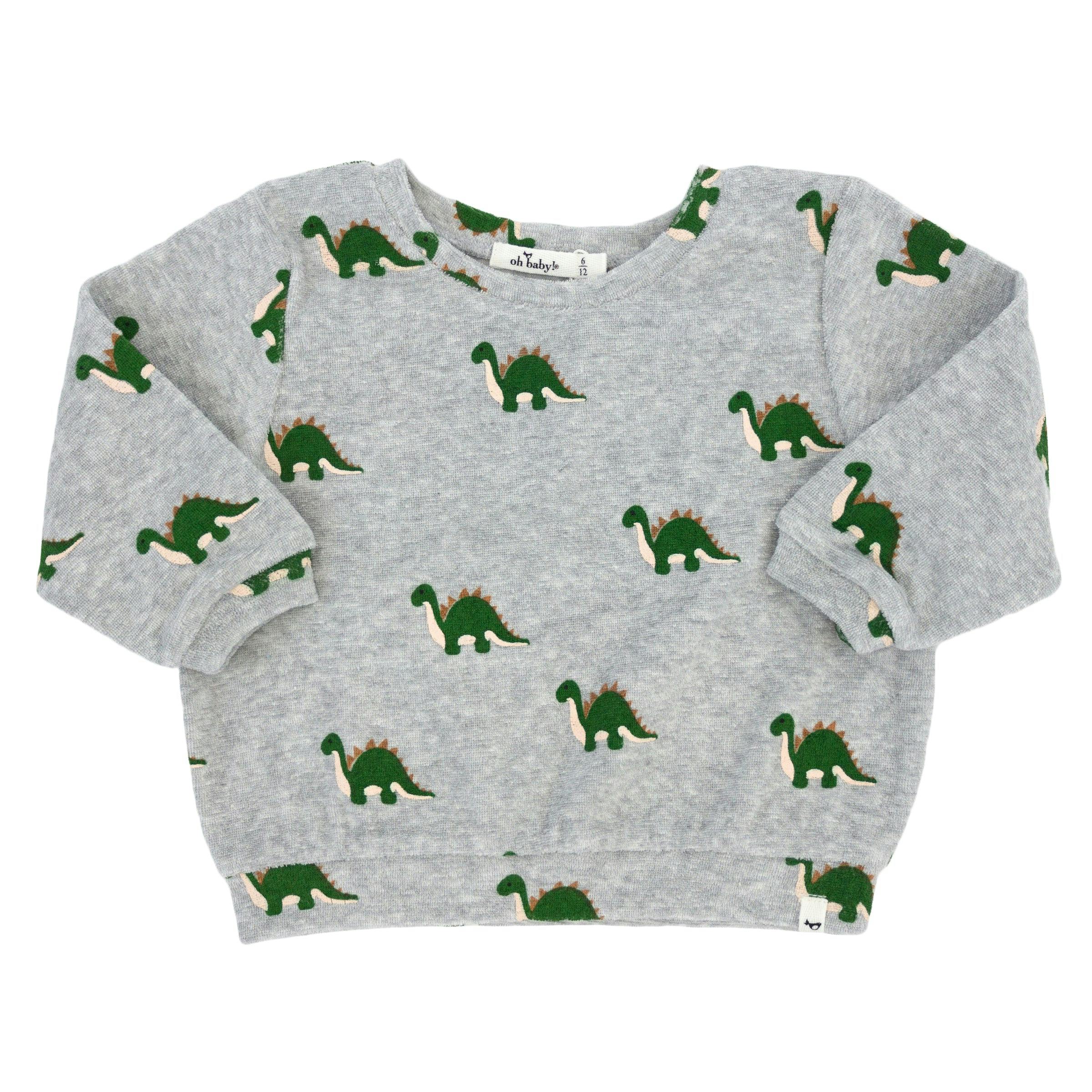 Print Brooklyn Cotton Terry Boxy