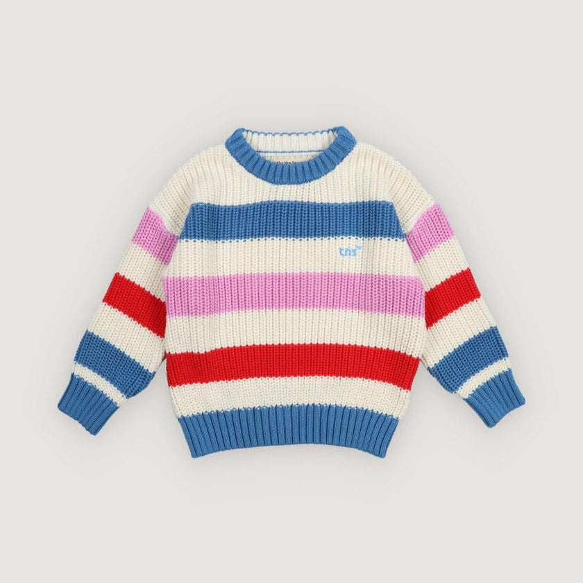 Celosia Jumper Iris Whisper Stripes