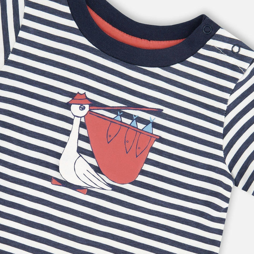 Organic Cotton T-Shirt And Short Set