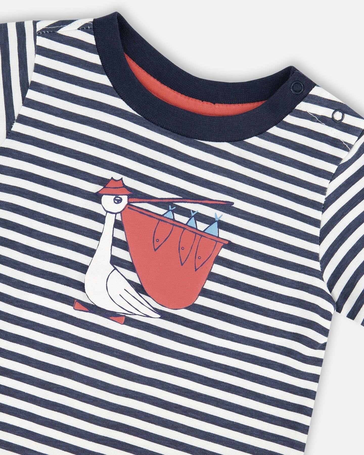 Organic Cotton T-Shirt And Short Set
