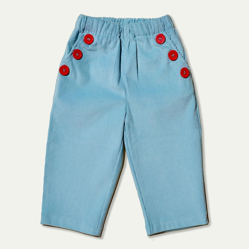 Powder Blue Cord Pants