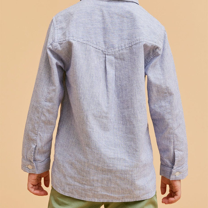 Kaftan Linen Cotton Shirt