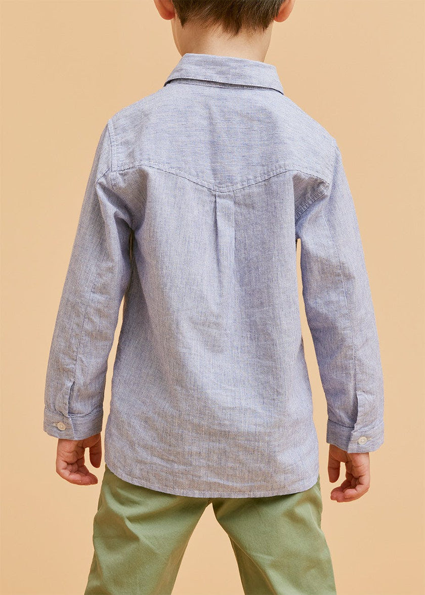 Kaftan Linen Cotton Shirt