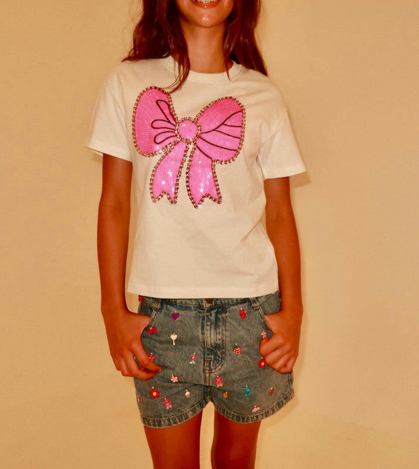 Pinky Big Bow T-shirt