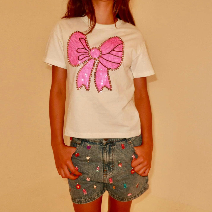 Pinky Big Bow T-shirt