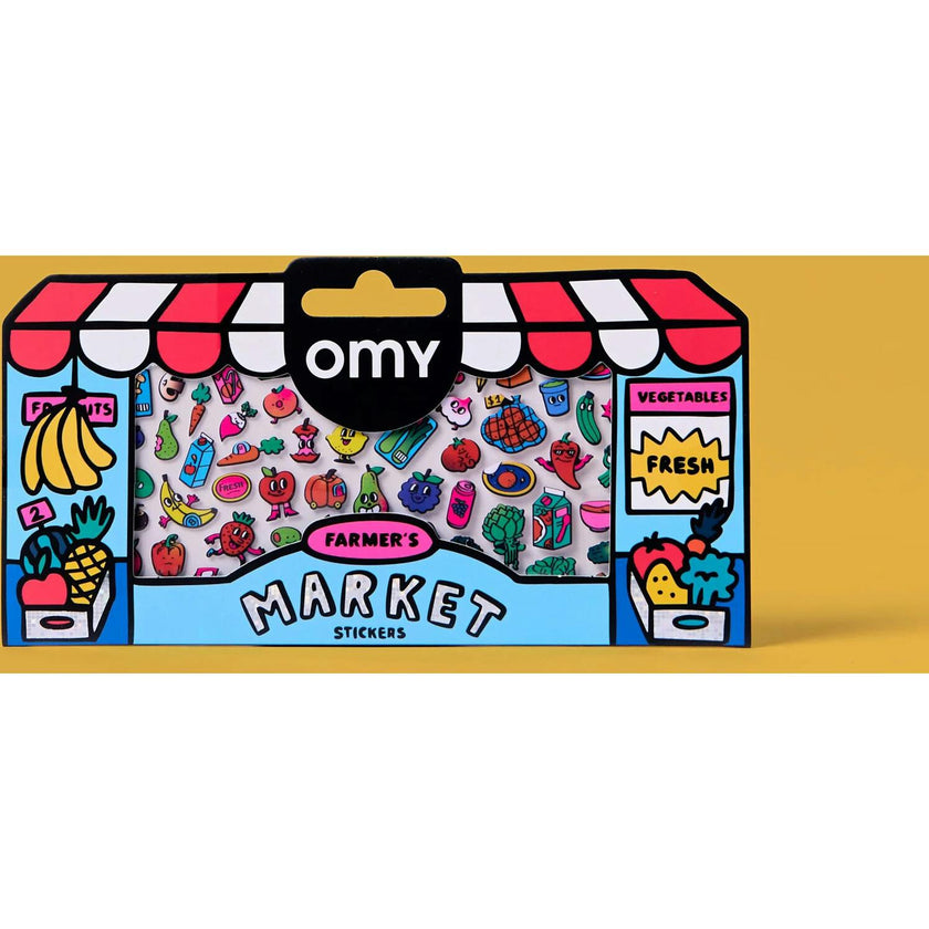 Supermarket Fun - Bundle Of 4 Stickers