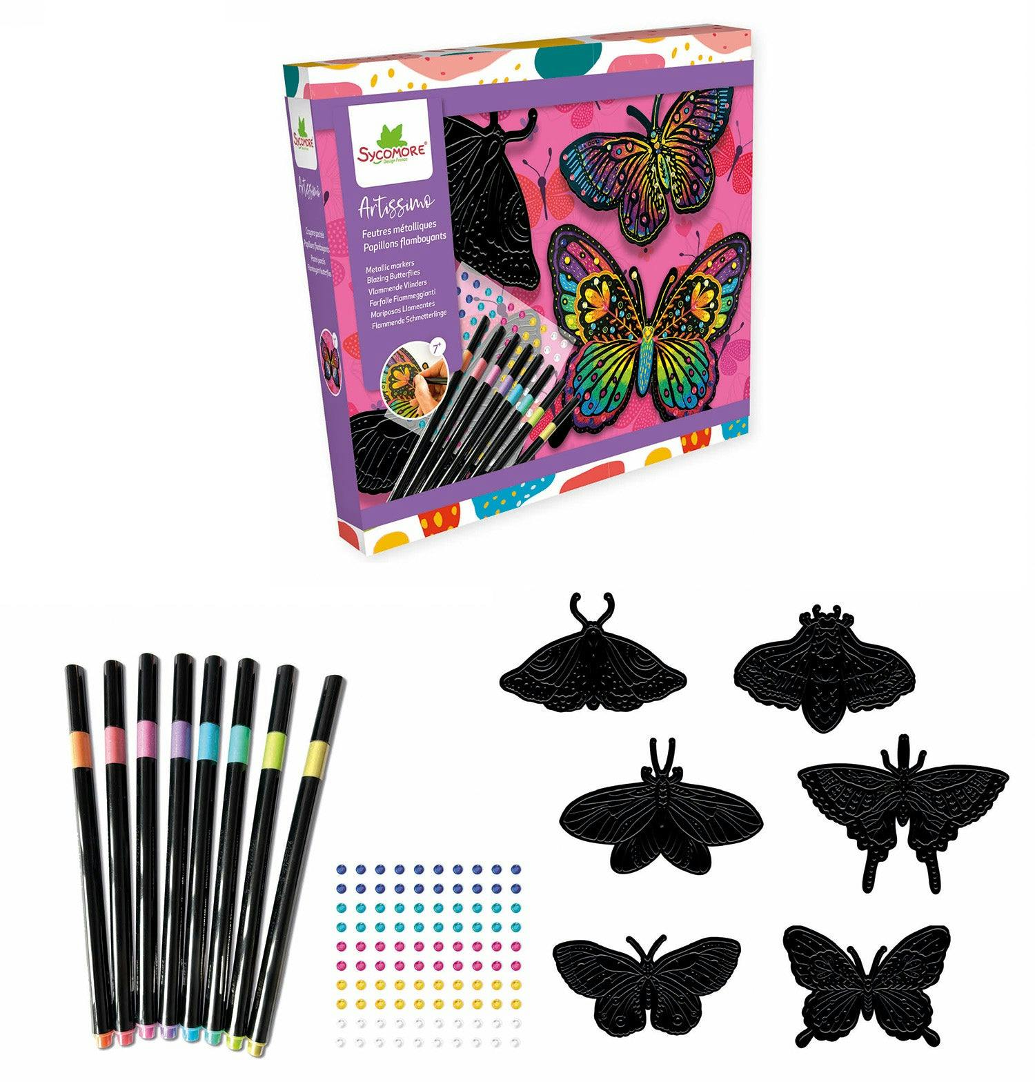 Artissimo - Color Pencils Flamboyant Butterflies - 7y+