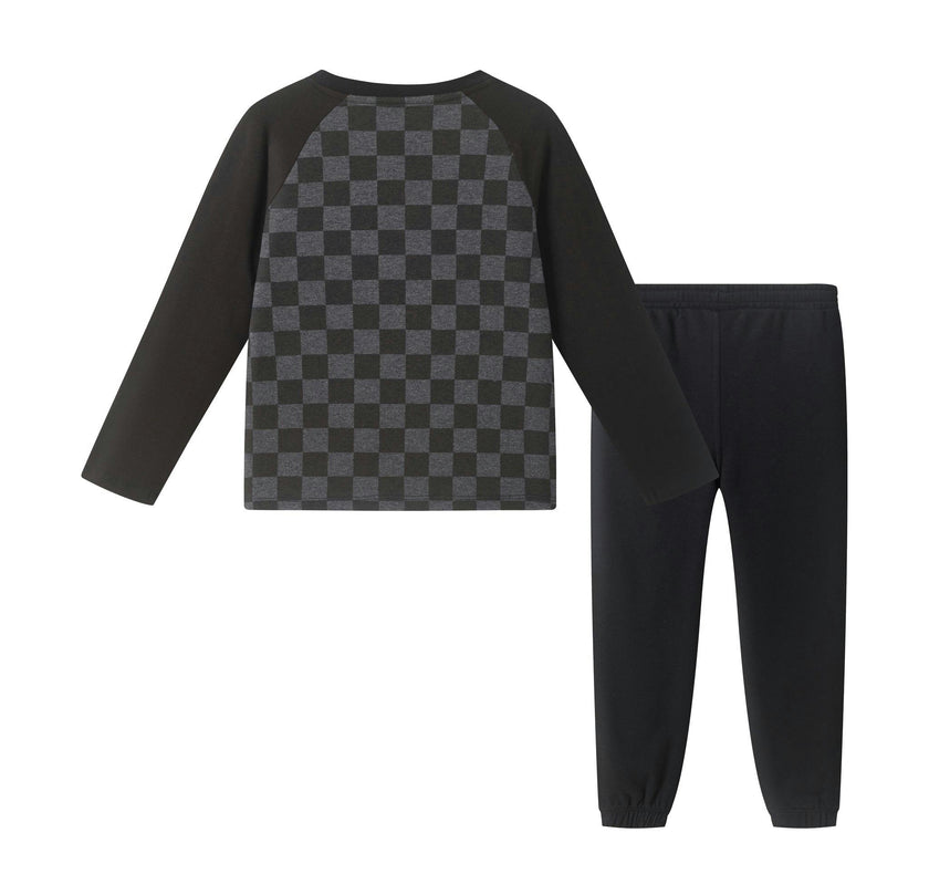 Boys Raglan Tee & Jogger Set | Dancing Skeletons