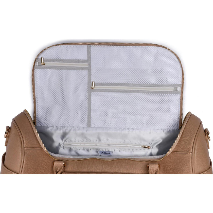 Monaco Travel Bag | Latte Brown