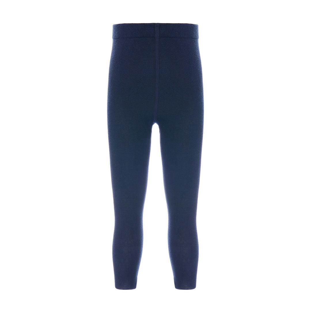 Navy Cotton Tights