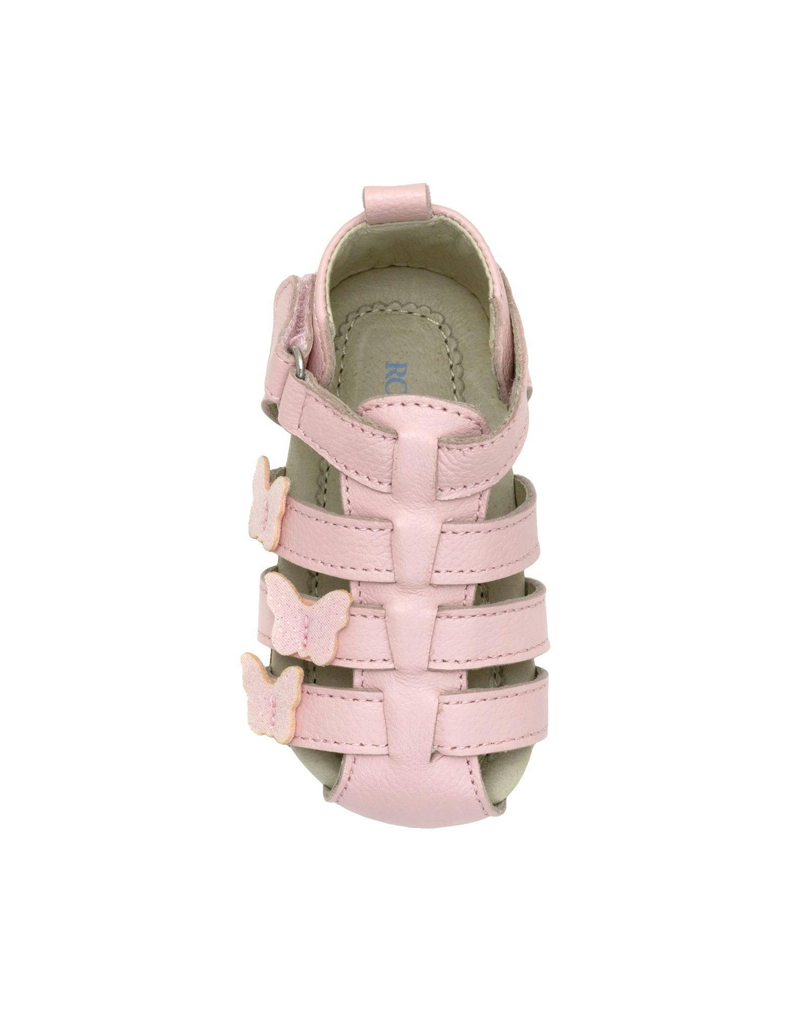Mariposa Lt Pink Leather Sandal