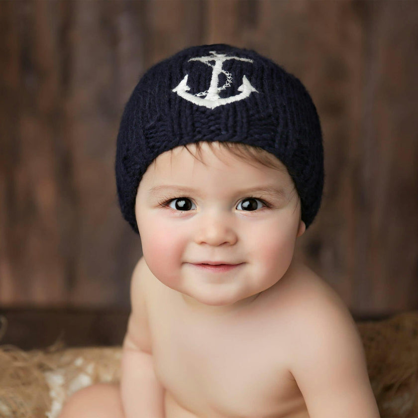Hudson Anchor Knit Hat